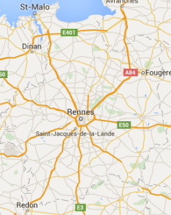 Google Maps Ille-et-Vilaine 35